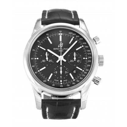 UK Steel Breitling Transocean Chronograph AB0152-43 MM