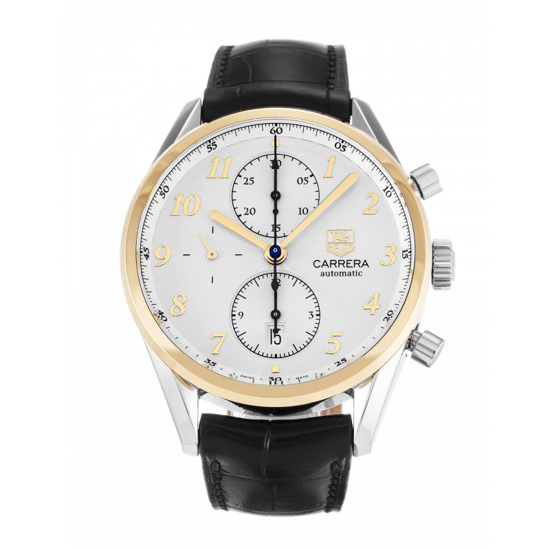 UK Steel & Yellow Gold Tag Heuer Carrera CAS2150.FC6291-41 MM