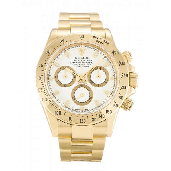 UK Yellow Gold Rolex Daytona 116528-40 MM