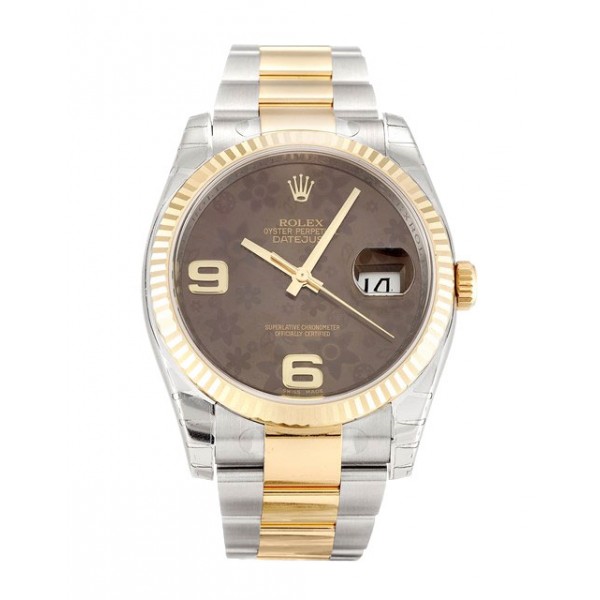 UK Yellow Gold Rolex Datejust 116233-36 MM