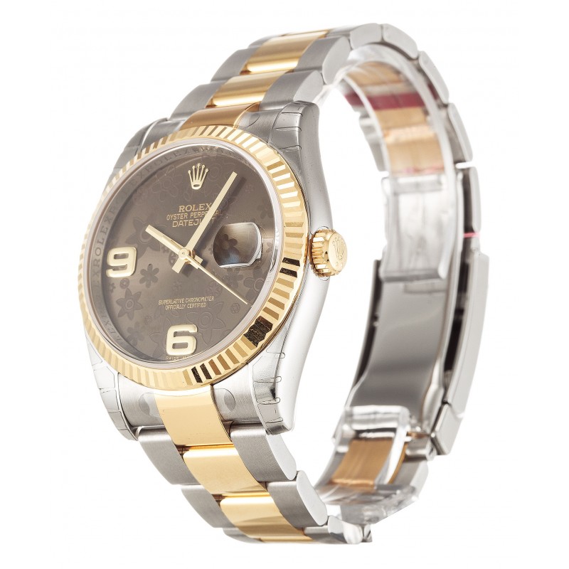 UK Yellow Gold Rolex Datejust 116233-36 MM