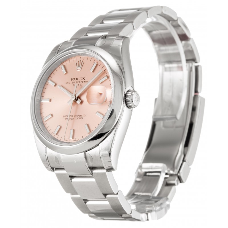 UK Steel Rolex Oyster Perpetual Date 115200-34 MM