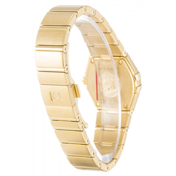 UK Yellow Gold set with Diamonds Omega Constellation 123.55.24.60.05.002-24 MM