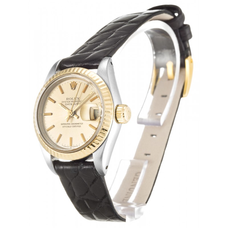 UK Steel & Yellow Gold Rolex Datejust Lady 69173-26 MM