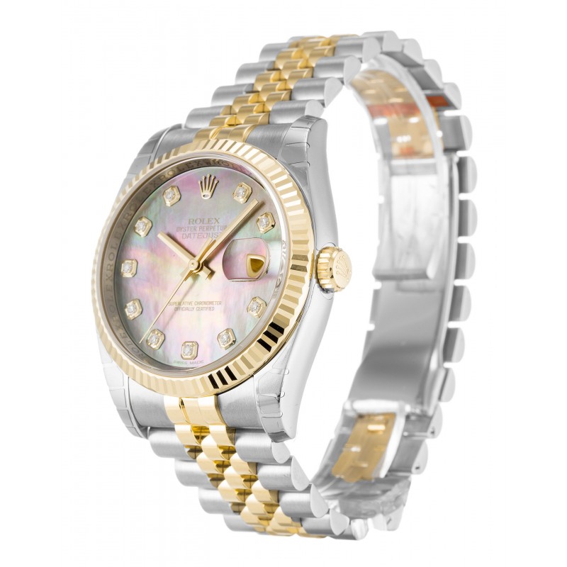 UK Yellow Gold Rolex Datejust 116233-36 MM