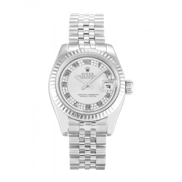 UK White Gold Rolex Datejust Lady 179174-26 MM