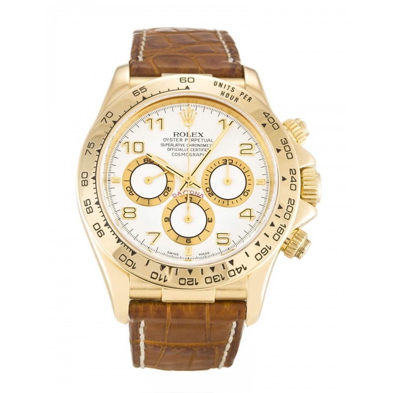 UK Yellow Gold Rolex Daytona 16518-40 MM