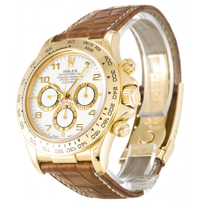 UK Yellow Gold Rolex Daytona 16518-40 MM