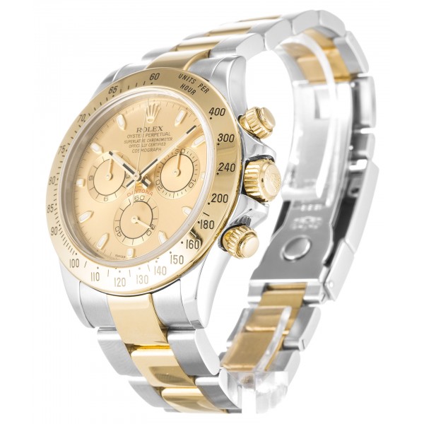 UK Steel & Yellow Gold Rolex Daytona 116523-40 MM