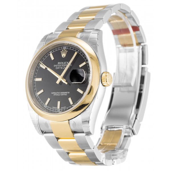 UK Steel & Yellow Gold Rolex Datejust 116203-36 MM