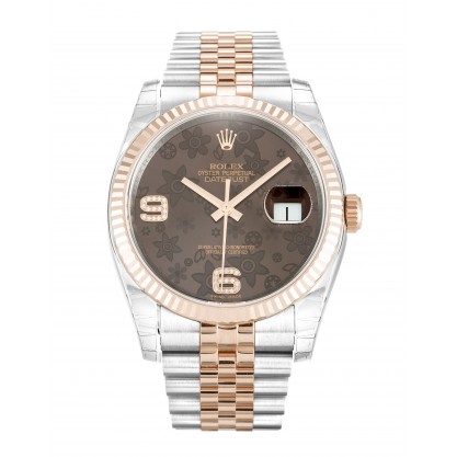 UK Steel & Rose Gold Rolex Datejust 116231-36 MM