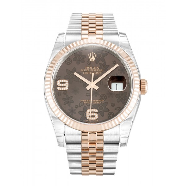 UK Steel & Rose Gold Rolex Datejust 116231-36 MM