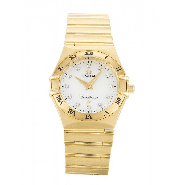 UK Yellow Gold Omega Constellation Small 1172.75.00-25.5 MM