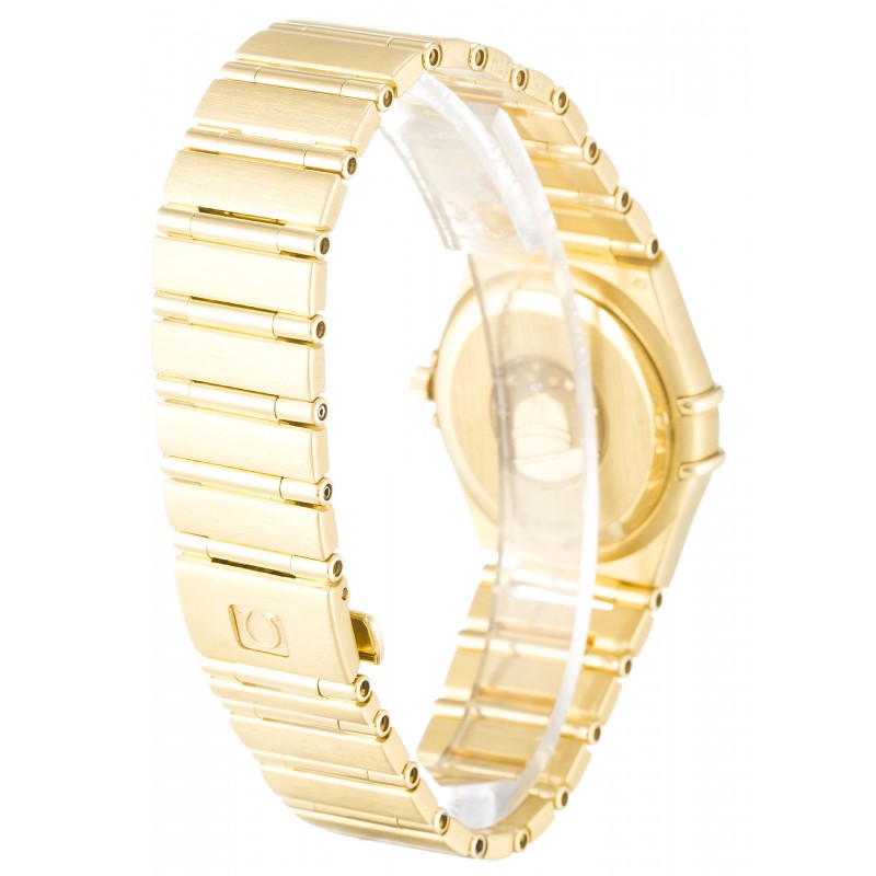 UK Yellow Gold Omega Constellation Small 1172.75.00-25.5 MM