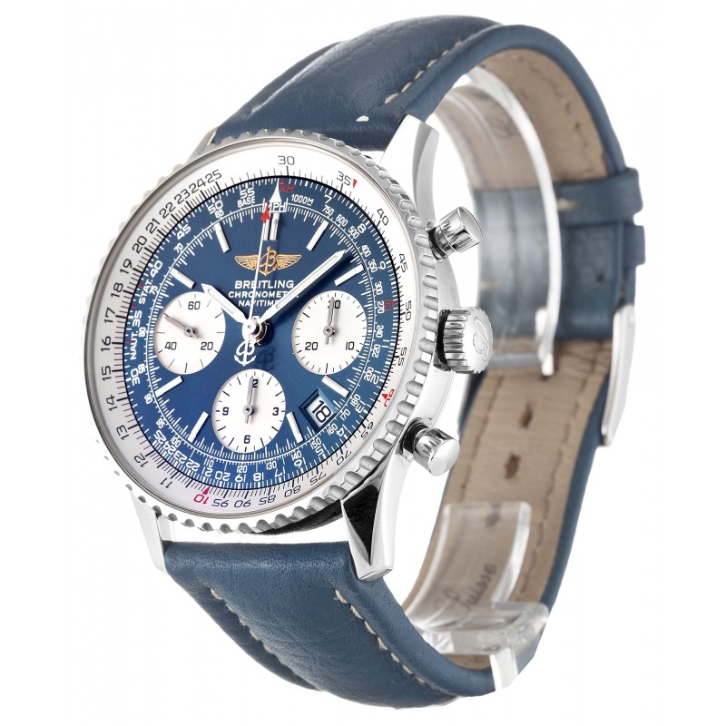 UK Steel Breitling Navitimer A23322-41.8 MM