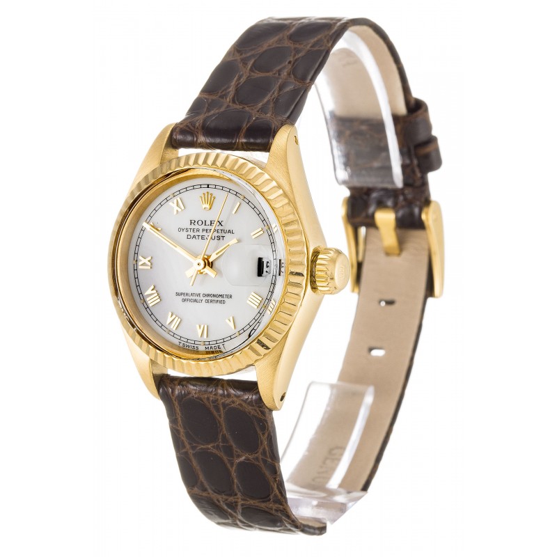 UK Yellow Gold Rolex Datejust Lady 6916-26 MM