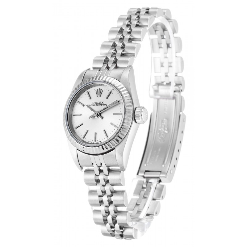 UK Steel Rolex Lady Oyster Perpetual 67194-24 MM