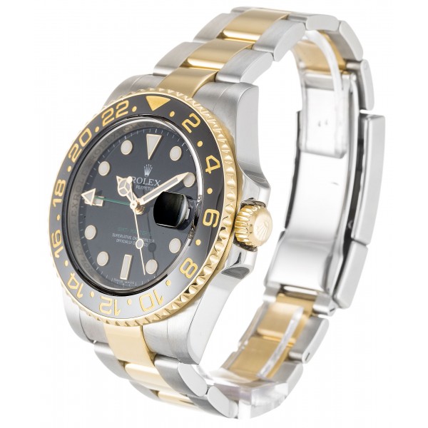 UK Steel & Yellow Gold Rolex GMT Master II 116713 LN-40 MM