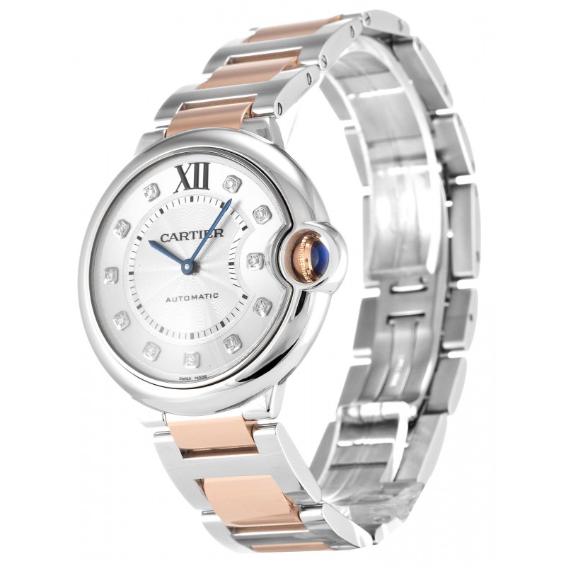 UK Steel Cartier Ballon Bleu WE902031-37 MM