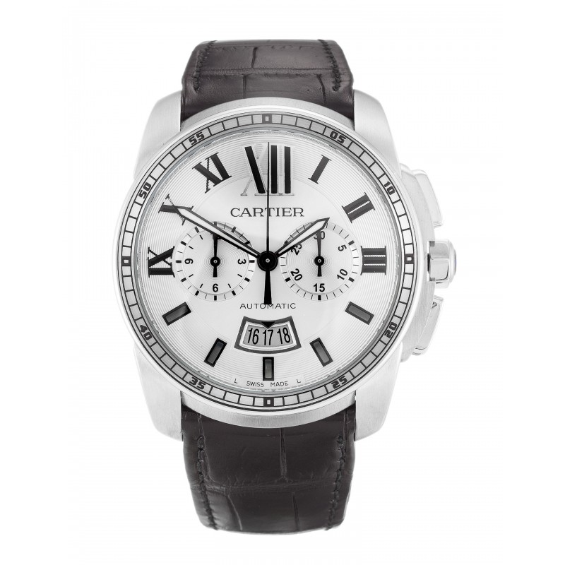 UK Steel Cartier Calibre de Cartier W7100046-42 MM