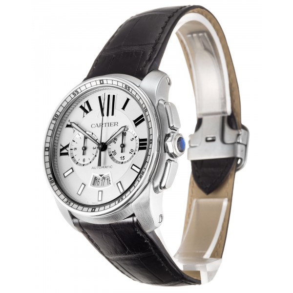 UK Steel Cartier Calibre de Cartier W7100046-42 MM