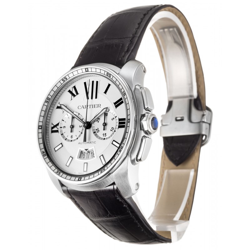 UK Steel Cartier Calibre de Cartier W7100046-42 MM