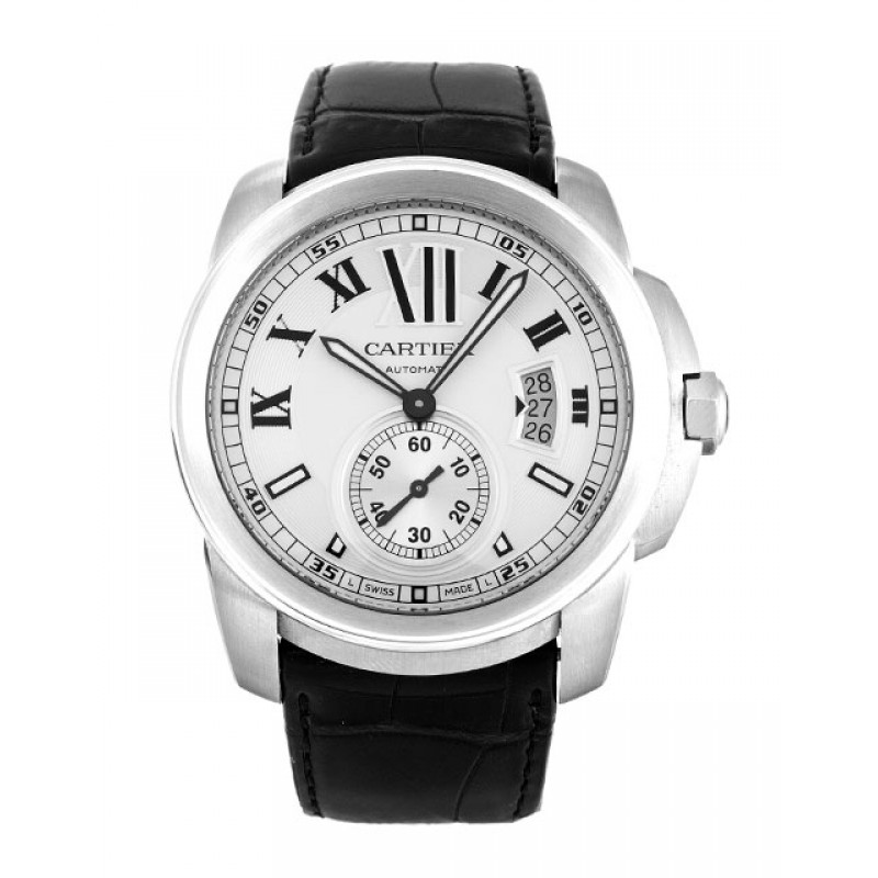 UK Steel Cartier Calibre de Cartier W7100037-42 MM