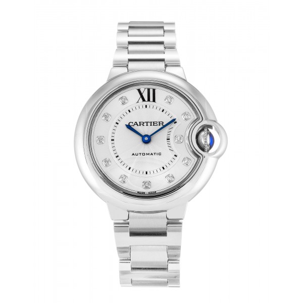 UK Steel Cartier Ballon Bleu WE902074-33 MM