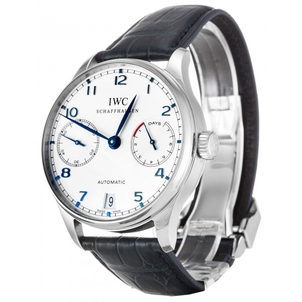 UK Steel IWC Portuguese Automatic IW500107-42.3 MM