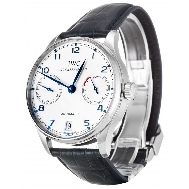 UK Steel IWC Portuguese Automatic IW500107-42.3 MM