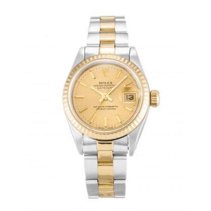 UK Steel & Yellow Gold Rolex Datejust Lady 69173-26 MM