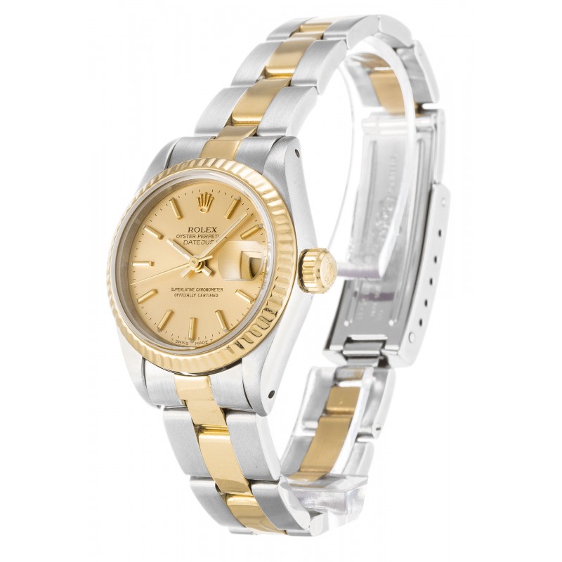 UK Steel & Yellow Gold Rolex Datejust Lady 69173-26 MM