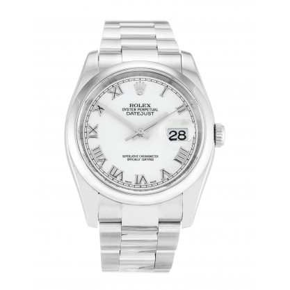 UK Steel Rolex Datejust 116200-36 MM