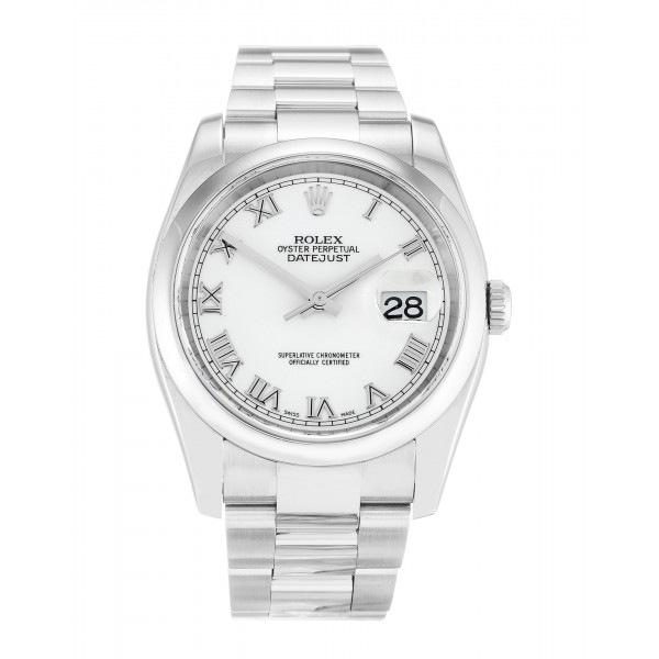 UK Steel Rolex Datejust 116200-36 MM