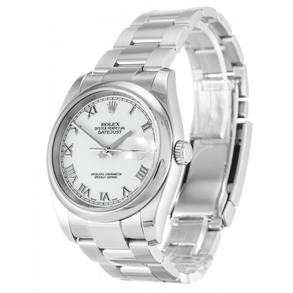 UK Steel Rolex Datejust 116200-36 MM