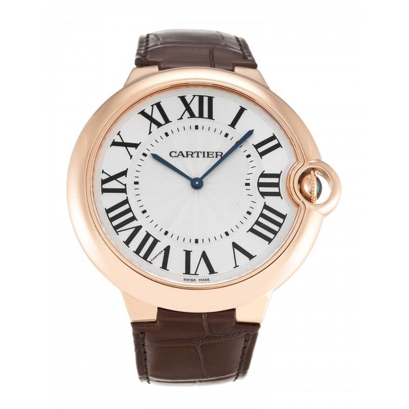 UK Rose Gold Cartier Ballon Bleu W6920054-46 MM