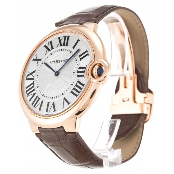 UK Rose Gold Cartier Ballon Bleu W6920054-46 MM