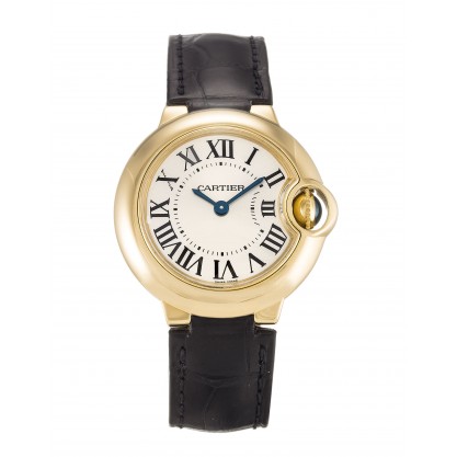 UK Yellow Gold Cartier Ballon Bleu W6900156-29 MM