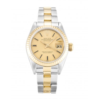 UK Steel & Yellow Gold Rolex Datejust Lady 69173-26 MM