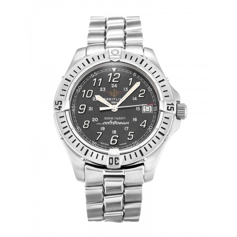 UK Steel Breitling Colt Quartz A64350-38 MM