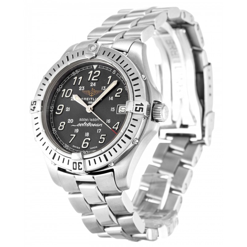 UK Steel Breitling Colt Quartz A64350-38 MM