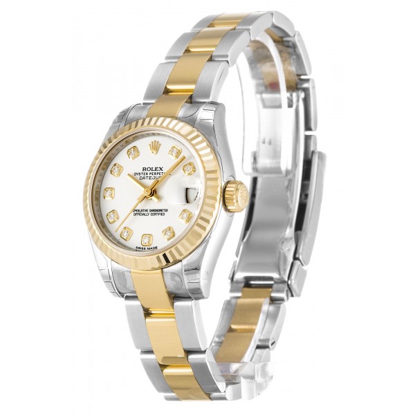 UK Steel & Yellow Gold Rolex Datejust Lady 179173-26 MM