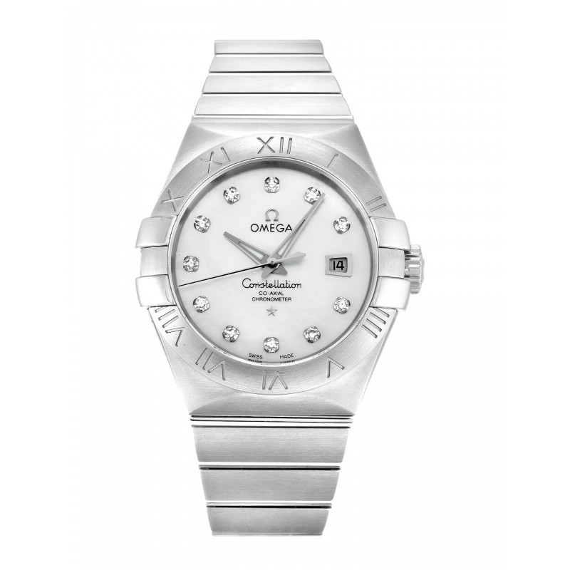 UK Steel Omega Constellation Chronometer Ladies 123.10.31.20.55.0-31 MM