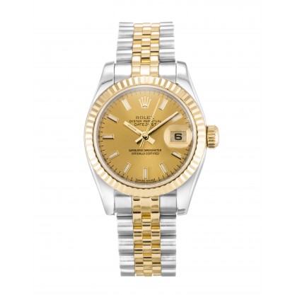 UK Steel & Yellow Gold Rolex Datejust Lady 179173-26 MM