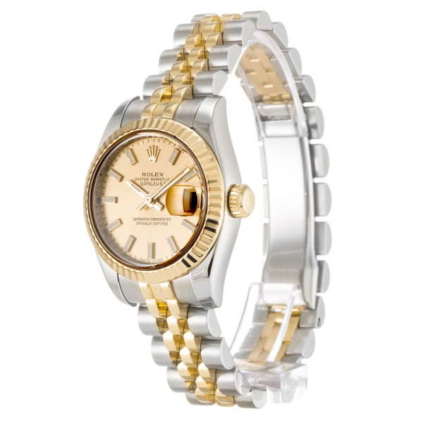 UK Steel & Yellow Gold Rolex Datejust Lady 179173-26 MM