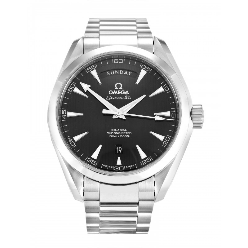 UK Steel Omega Aqua Terra 150m Gents 231.10.42.22.01.001-41.5 MM