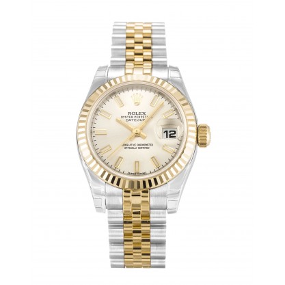 UK Steel & Yellow Gold Rolex Datejust Lady 179173-26 MM