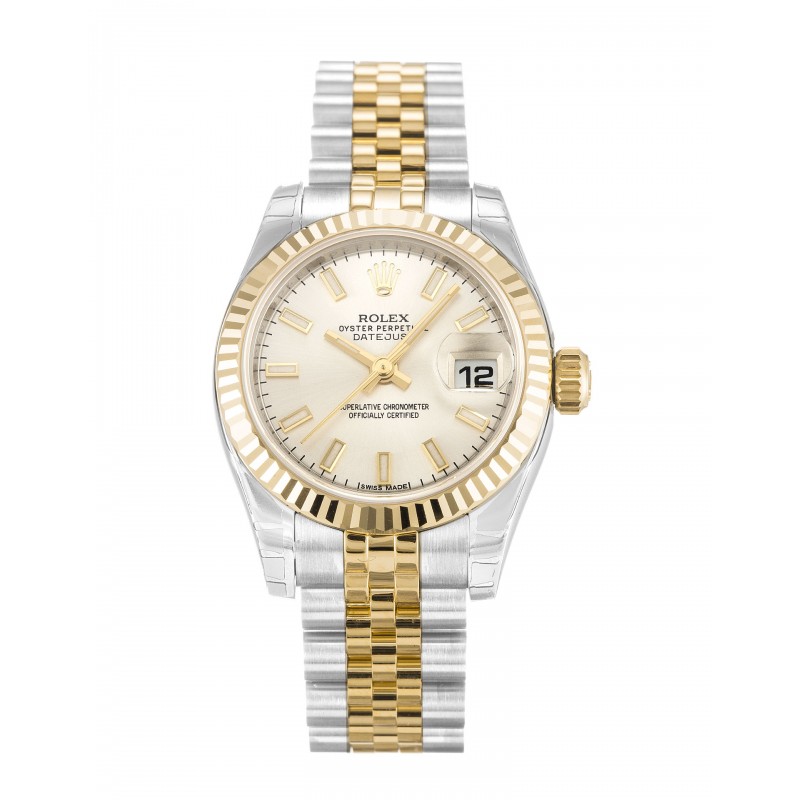 UK Steel & Yellow Gold Rolex Datejust Lady 179173-26 MM