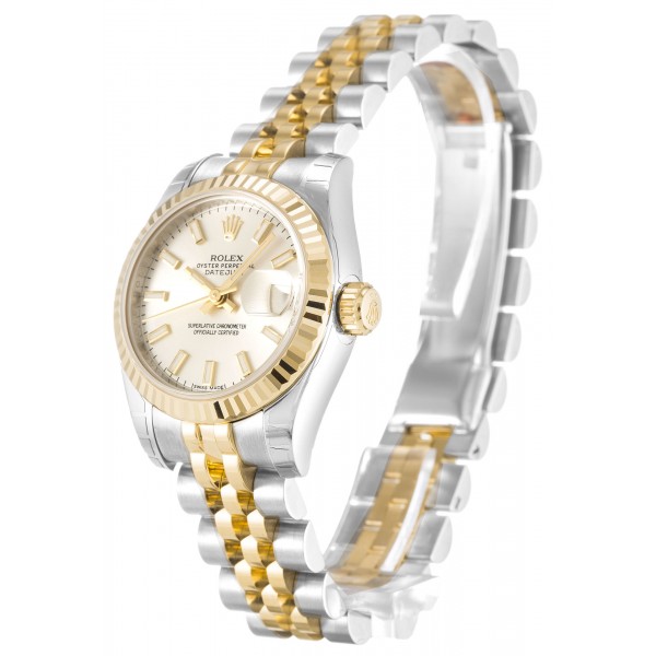 UK Steel & Yellow Gold Rolex Datejust Lady 179173-26 MM