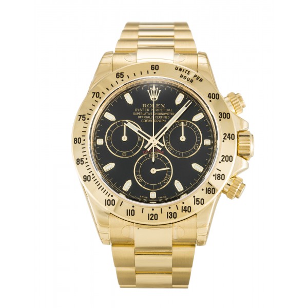 UK Yellow Gold Rolex Daytona 116528-40 MM